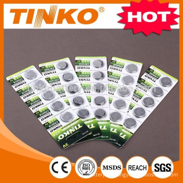 OEM CR1620 bulk/blister package hot selling CR2032/CR2025/CR2016